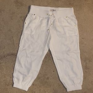 Women Linen Capris